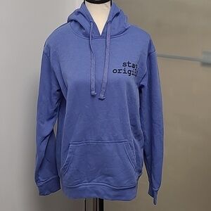 Mountain Ridge Size S Purple "Stay Original" Hoodie